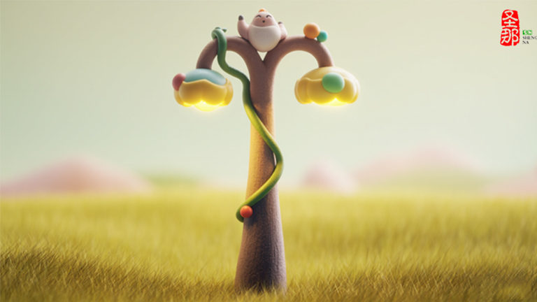 水泥仿木燈桿.jpg 水泥仿木燈桿