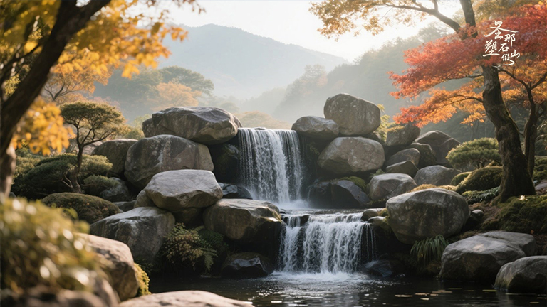 假山假樹