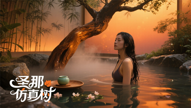 假山假樹