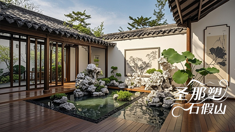 塑石假山