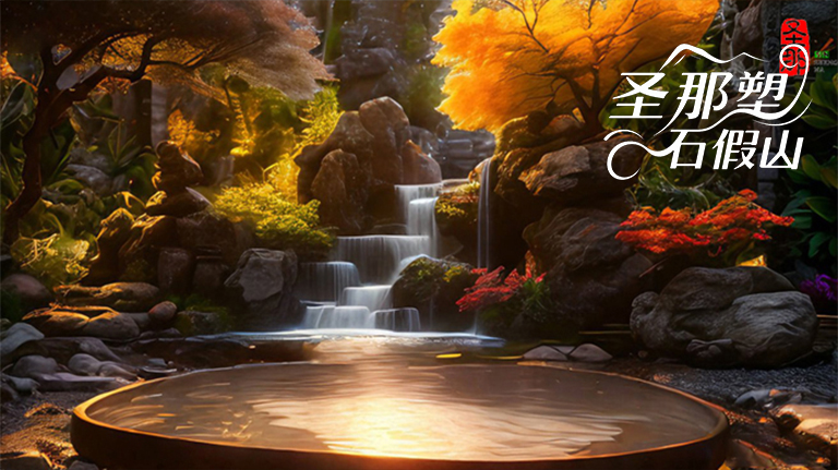 假山假樹