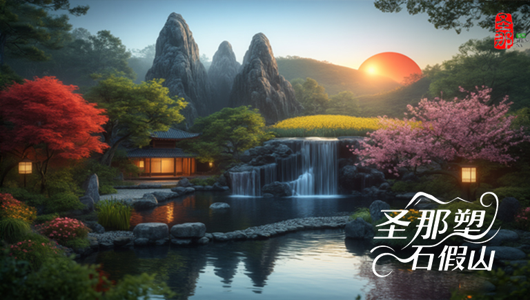 水泥假山