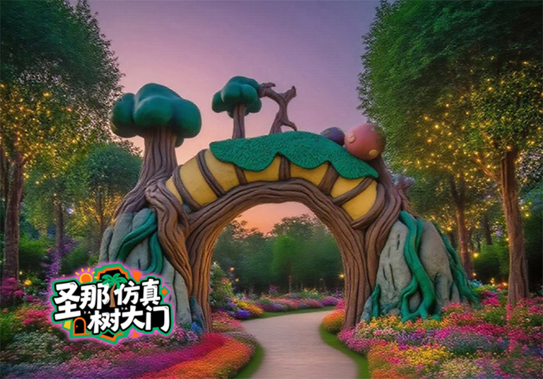 水泥假山