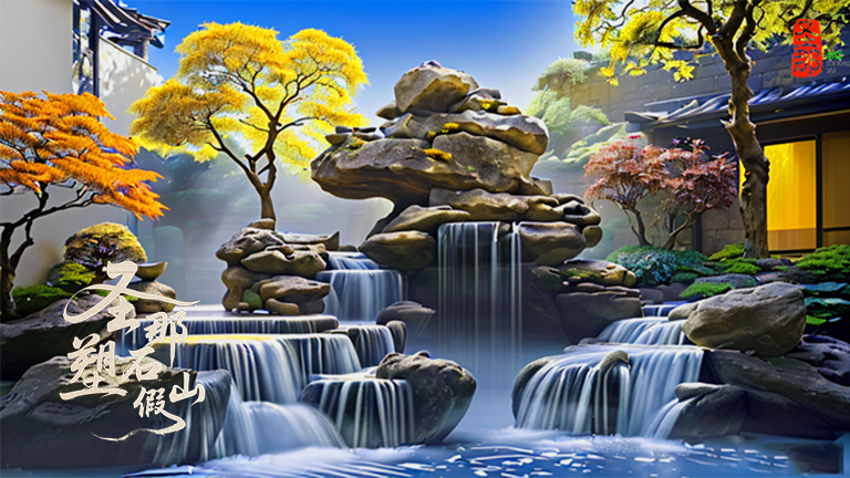 仿真假山