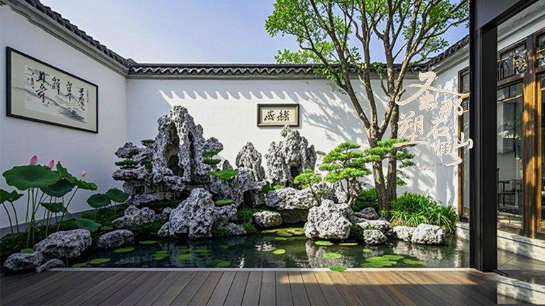 水泥假山